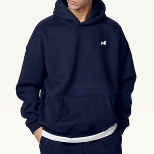 เสื้อฮู้ดดี้โอเวอร์ไซส์คุณภาพพรีเมียมลดราคาพิเศษ ผลิตจากผ้าฝ้ายผสม ผลิตจากโรงงาน ขายส่งเสื้อฮู้ดดี้โอเวอร์ไซส์ - Product Image 2