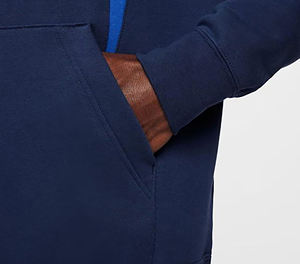 เสื้อฮู้ดสวมหัวสีพื้นของผู้ชาย - Product Image 5