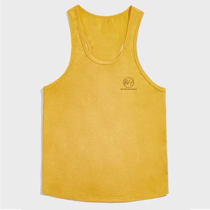 เสื้อกล้ามออกกำลังกายผู้ชายคุณภาพสูง ระบายอากาศได้ดี สีพื้น ขายส่งจำนวนมาก ราคาพิเศษ - Product Image 1