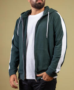 Sweat à capuche surdimensionné de haute qualité, personnalisable avec logo, 400 GSM, poids lourd, 100% coton, automne, unisexe, brodé - Product Image 2