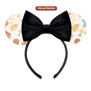 Diadema de Vinilo Negra para Verano, Personalizable y Pintable, Diadema Infantil, Regalo Moderno para Niños, Actividad Creativa - Product Image 1