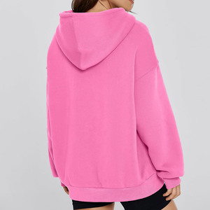 Sweats à capuche pour femmes à épaules tombantes à la mode avec accent d'arc Sweats à capuche doux et élégants pour femme Streetwear décontracté dans toutes les couleurs - Product Image 6