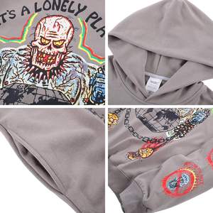 Sudadera con capucha gráfica 3D para hombre Sudadera con capucha gráfica para hombre Sudadera con capucha de manga larga Sudadera con capucha de algodón 100% - Product Image 5