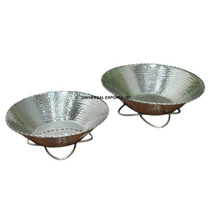 Luxury Hammered Chcoolate Bowl Set of Two Designer Sweet Bowl Hot Selling Luxury New <b>Fancy</b> <b>Chocolate</b> Bowl - Product Image 1