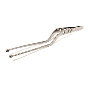 Tijeras Yasargil de Acero Inoxidable de la Mejor Calidad, Forma de Bayoneta, Rectas, 5 mm, Puntas de Cuchara Fenestradas, 9 Pulgadas - Product Image 3