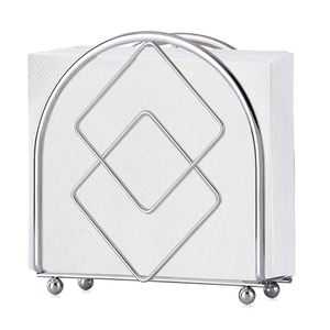 New Arrival <b>Black</b> Coated Iron Metal Napkin Holder for Home Dining Table Office Decorations Handmade Napkin Holders - Product Image 2