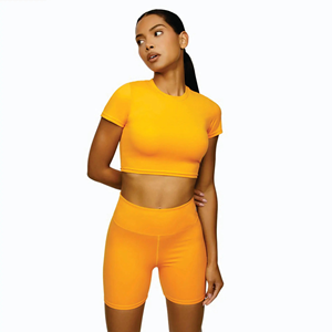 Women's Loose <b>Fit</b> Short Sleeve Cotton <b>Crop</b> <b>T</b>-<b>Shirt</b> with Print Breathable Casual Wear for Stylish Everyday Outfit - Product Image 4