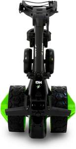 Voiturette de golf électrique Zip X5 avec siège, chariot pliable Zip, roues tout-terrain, joue 36 trous, écran d'affichage, serviette de golf de la série - Product Image 3