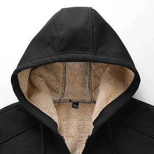 Conjunto Deportivo de 2 Piezas para Mujer, con Capucha y Cremallera, Estilo Informal para Uso Diario, Diseño Sólido, 2025 - Product Image 2