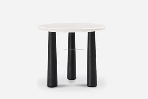 Modern <b>Round</b> <b>Dining</b> <b>Table</b> Set for Home Apartment Contemporary Park Hotel Villa Farmhouse School Office Building - Product Image 2