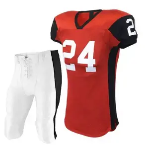 Uniforme de football américain léger de haute qualité sur mesure meilleur design vêtements de sport court respirant propre design encouragé - Product Image 3