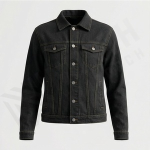 Veste coupe-vent en toile délavée surdimensionnée à manches longues de couleur personnalisée de haute qualité, coupe ajustée, hiver, hip-hop, femme, coton teint - Product Image 1
