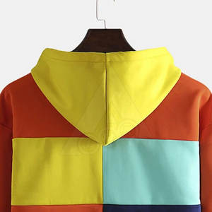 Pull à manches longues style Hip Hop d'hiver pour hommes, sweat à capuche zippé doublé en polaire, sweat Streetwear en polyester/coton - Product Image 6