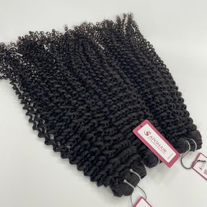 Luxe 100% cuticule brute trame bouclée 100% vendeurs de cheveux vierges pas d'enchevêtrement cheveux humains vietnamiens doux bouclés paquets de cheveux humains - Product Image 2