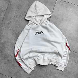 Sweat à capuche sérigraphique de haute qualité pour unisexe 100% coton 400GSM fuit en gros personnalisé - Product Image 2