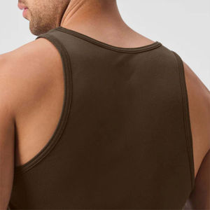 Pas cher prix 2025 hommes débardeur personnalisé couleur unie haut respirant haute qualité unisexe débardeur pour hommes - Product Image 6