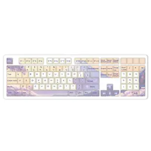 Keyboard Multi Warna Mekanis Layanan Kustom Tombol Cetak Panas Kosong