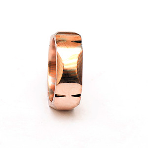Jexmoo personalizado hecho a mano Mokume Gane anillo con caja de regalo perfecto para papá marido novio soporte OEM para personalización - Product Image 3