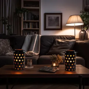 เชิงเทียนศิลปะสมัยใหม่สำหรับนักออกแบบตกแต่งภายในที่มีลักษณะเป็นที่วางเทียนโลหะ - Product Image 2