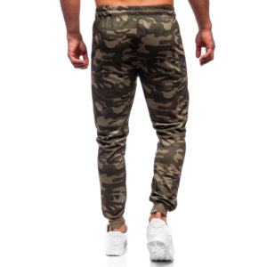 Pantalon de jogging 100% coton pour homme, vêtements de sport, camouflage, vente en gros - Product Image 4