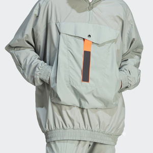 Customized Casual Fashion Nylon Windbreaker <b>Jacket</b> <b>Summer</b> New Hot Sale Outwear Stand Slim Color Block Hooded Windbreaker <b>Jacket</b> - Product Image 4