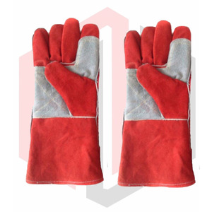 ถุงมือหนังกันกระแทก14นิ้วถุงมือทำงานจากจีนถุงมือหนังแฟชั่น - Product Image 3