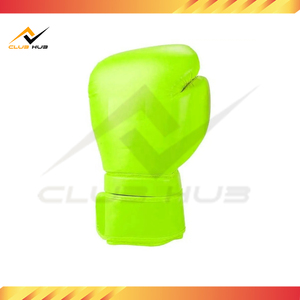 Gran oferta de guantes de boxeo con cordones de cuero con logotipo personalizado profesional fabricados en fábrica para entrenamiento de lucha y artes marciales, de Pakistán - Product Image 3
