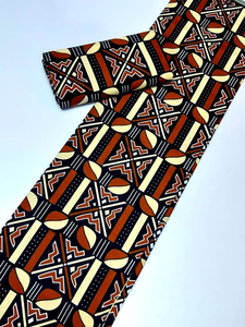 100 Percent Cotton African Grand Wax Print Fabric with New Double Printed Designs for Nigeria Dakar Africa by Hitjem Export - Product Image 1