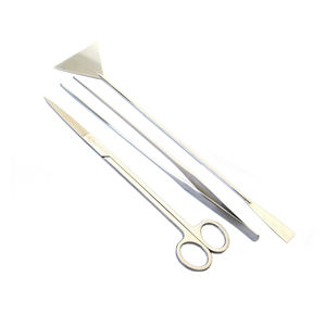 Meilleur kit d'outils pour plantes d'aquarium 3 PCS Kit d'aquascaping d'aquarium en acier inoxydable Ensemble d'outils de nettoyage pour aquascaping BY SIGAL MEDCO - Product Image 2