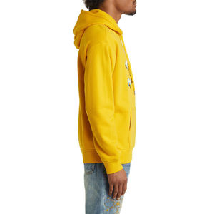 2025 nuevo Unisex ligero manga larga pulóver Sudadera con capucha logotipo personalizado bordado 100% algodón invierno ejercicio Casual Digital - Product Image 3