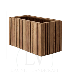 Vietnam Factory Wholesales Wooden Planter <b>Box</b> Outdoor Garden Pots & Planters Decorations for Home <b>Cheap</b> Price High Quality - Product Image 5
