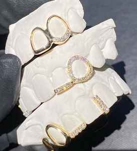 Exclusif argent sterling plaqué coeur forme Moissanite diamant Grillz faire une déclaration avec glacé Bling pour toute performance - Product Image 2