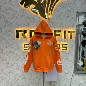 Qualité supérieure Coupe parfaite Sweat à capuche zippé le plus demandé Puff Imprimé fabriqué en usine Prix bon marché Sweats à capuche pour hommes Sweats à capuche pour hommes - Product Image 1