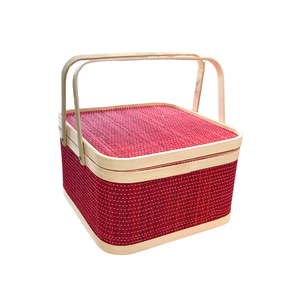 ตะกร้าไม้ไผ่สวยงามพร้อมของขวัญจากเวียดนามอย่างยั่งยืน - Product Image 1