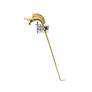 เครื่องดนตรีทองเหลืองเคลือบทองคำ รุ่น Tintignac Carnyx Tuba - Product Image 2