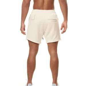Factory Hot Sale <b>Men's</b> Back Pocket Drawstring <b>Short</b> Pants Running Sports Gym Fashion Sweat <b>Shorts</b> With Raw Edges <b>for</b> <b>Men</b> - Product Image 6