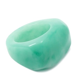 Luxurious Customized Best Quality Handcrafted High Polished Beautiful Colorful Fashion <b>Resin</b> <b>Ring</b> for Women From India - Product Image 1