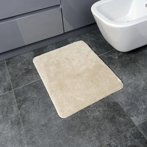 Alfombra de Baño DarianA Comfort Beige, de Diatomita, Antideslizante, de Secado Rápido, Lavable, 60x100 cm, Apta para Mascotas, de Microfibra Suave - Product Image 3
