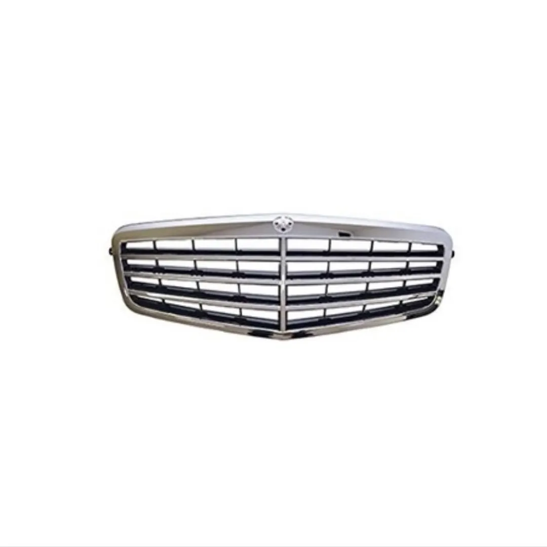 Front grill Autozubehör Autoteile Karosserie systeme Karosserie-Kits Für Mercedes E-Serie W212 Elegance Silver Grill 2009-2013