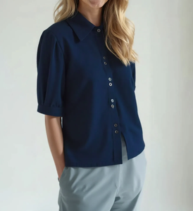 เสื้อเชิ้ตสตรีทแวร์ของผู้หญิง OEM ODM เสื้อผ้าแบบยั่งยืนซักได้จากเวียดนาม - Product Image 2