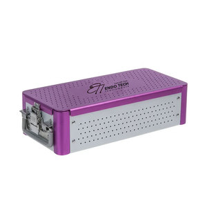 Boîte de rangement pour instruments médicaux, chirurgicaux et dentaires en plastique, avec couvercle, autoclavable, réutilisable, pour stérilisation, manuelle, durable, A+ - Product Image 4