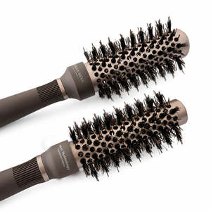 Ceramic Ionic Round <b>Brush</b> for Salon Styling with Nano Technology - Product Image 2
