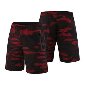 Shorts de basket-ball à séchage rapide, style streetwear, logo personnalisé OEM, confortables, décontractés, en maille, anti-rides, unis - Product Image 5
