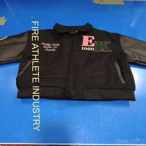 Chaqueta Bomber Casual de Corte Ajustado, Chaqueta Universitaria Moderna para Hombre, Fabricación Pakistaní, Estilo Urbano Vintage, Chaqueta Universitaria Personalizada - Product Image 2