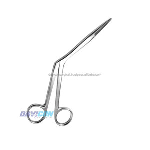 Ciseaux nasaux Knight en acier inoxydable de haute qualité, angulaires |   Manuel des instruments chirurgicaux pour la chirurgie plastique - Product Image 1