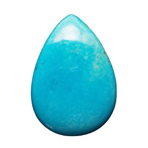 Hermosa piedra preciosa para joyería 100% turquesa Natural Bella Durmiente forma de pera cabujón suelto piedras preciosas a precios de fábrica OEM - Product Image 2