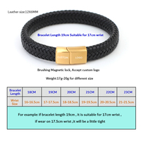 Bijoux pour hommes Cadeaux de mode pour hommes Fils Papa Frère Bracelet en cuir pour la fête des pères Saint-Valentin Noël Anniversaire Diplôme