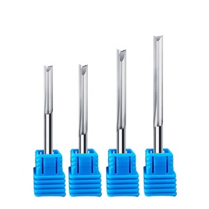 <span class=keywords><strong>CNC</strong></span>木材切削工具カーバイドエンドミル2FストレートルータービットMDF 4mm Tctストレートエンドミル用工場価格 - Product Image 1