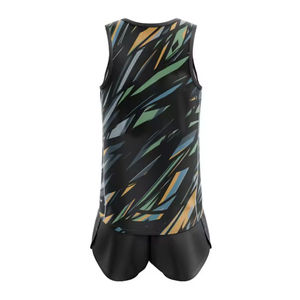 2025 meilleure qualité jeunes athlétisme uniformes de course conception imprimée vêtements d'entraînement respirant et prix de gros - Product Image 6