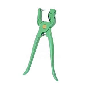 Aplicador de etiquetas de oreja veterinaria Máquina de aluminio, alicates de etiquetas de oreja de ganado duraderos para etiquetado de identificación de animales eficiente - Product Image 1